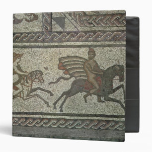 Mosaic pavement from the Roman villa at Low Binder