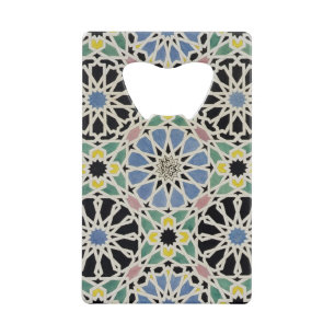 Mosaic Pavement in the Alhambra, from 'The Arabian Credit Card Bottle Opener