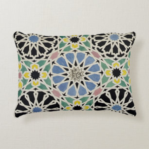 Mosaic Pavement in the Alhambra, from 'The Arabian Decorative Pillow