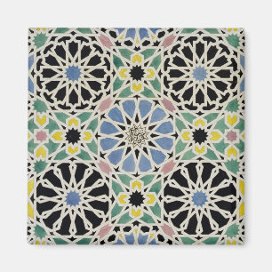 Mosaic Pavement in the Alhambra, from 'The Arabian Magnet