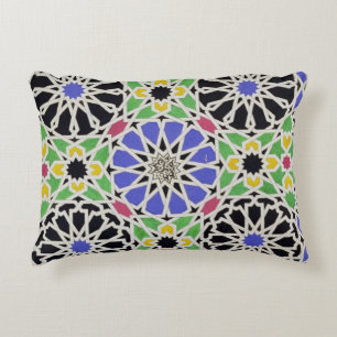 Mosaic pavement in the dressing room of the Sultan Decorative Pillow