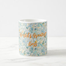 Mosaic Personalize Coffee Mug 11 or 15 oz
