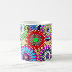 Mosaic Pinwheels Coffee Mug