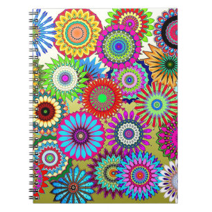 Mosaic Pinwheels Notebook