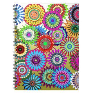 Mosaic Pinwheels Notebook