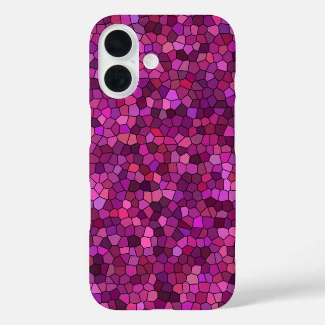 Mosaic Purple Pink  Case-Mate iPhone Case (Back)