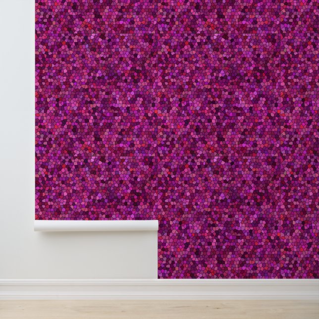 Mosaic Purple Pink  Wallpaper (Application)