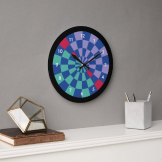 Mosaic Radiance Large Clock