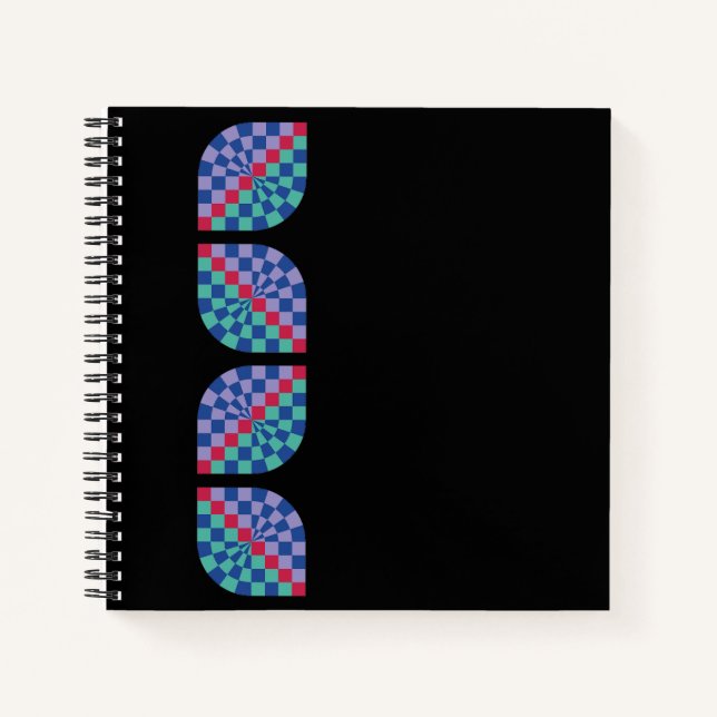 Mosaic Radiance (Linear) Notebook (Front)