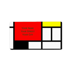 MOSAIC rectangles squares coloured I + your ideas Label