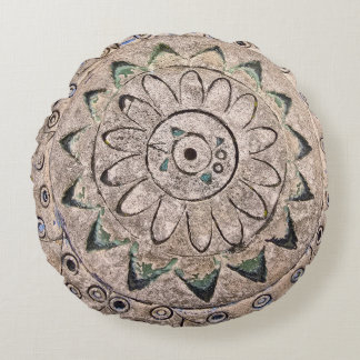 mosaic Round Pillow