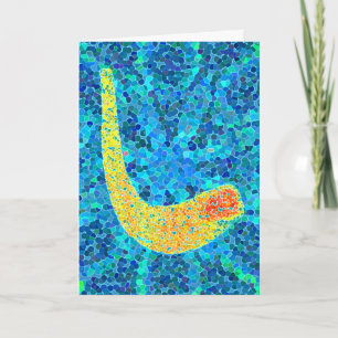 Mosaic Shofar Cards