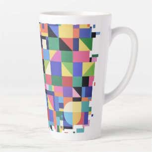Mosaic Spectrum Latte Mug
