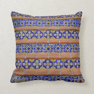 Mosaic Stairs Throw Pillow