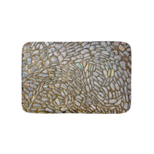 Mosaic Stone Bath Mat