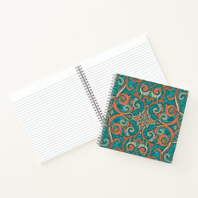 mosaic stylish  notebook (Inside)