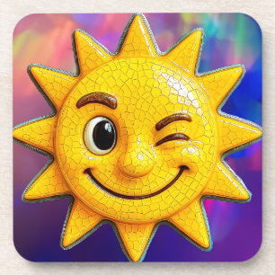 Mosaic Sun Delight Coaster