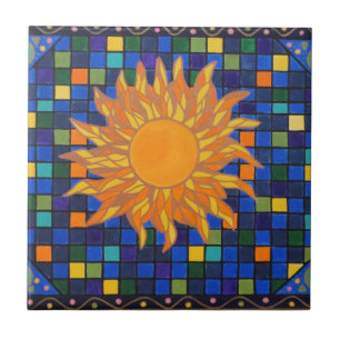 Mosaic Sun Tile