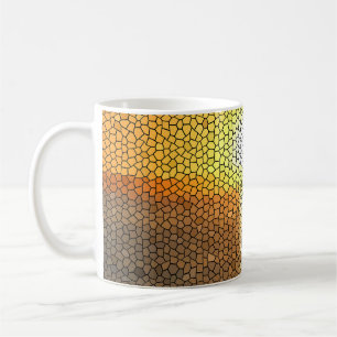 Mosaic Sunrise - View From The Beach Coffee Mug