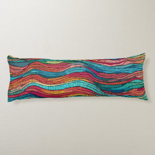 Mosaic Tide Body Pillow