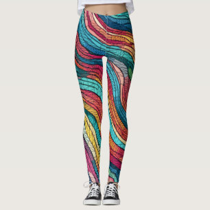 Mosaic Tide Leggings