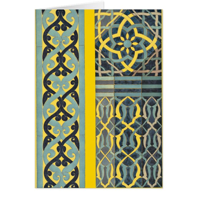 Mosaic Tile pattern any colour (Front)