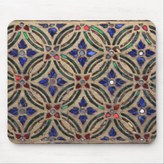 Mosaic tile pattern stone glass Moroccan photo Mouse Pad