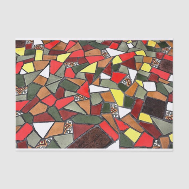 mosaic tile tissue paper (Front)