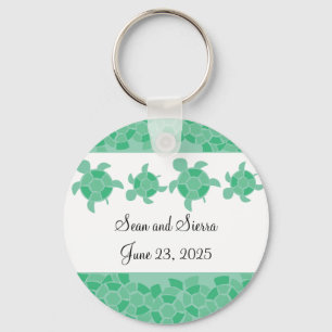Mosaic Turtles Keychain