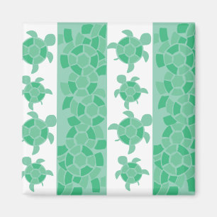 Mosaic Turtles Magnet