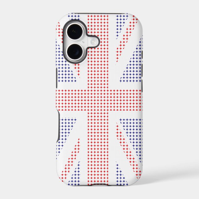 Mosaic UK Flag iPhone 5 Case (Back)