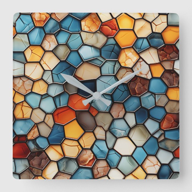 Mosaic Wall Clock (Front)