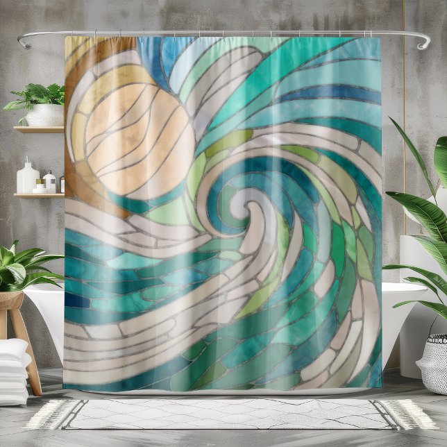 Mosaic Wave and Moon (Creator Uploaded)