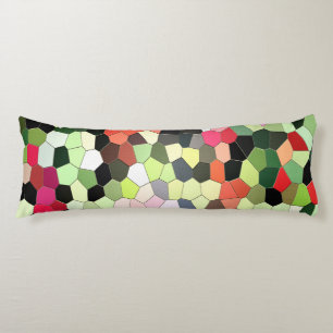 Mosaically Fun...... Body Pillow