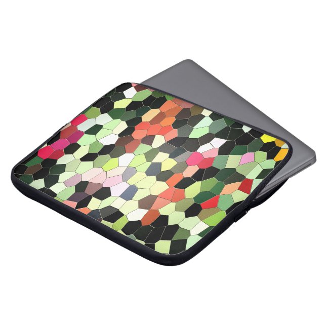 Mosaically Fun...... Laptop Sleeve (Front Top)