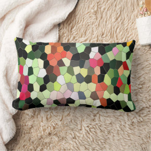 Mosaically Fun...... Lumbar Pillow