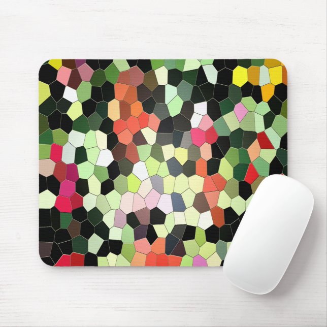 Mosaically Fun..... Mouse Pad (With Mouse)
