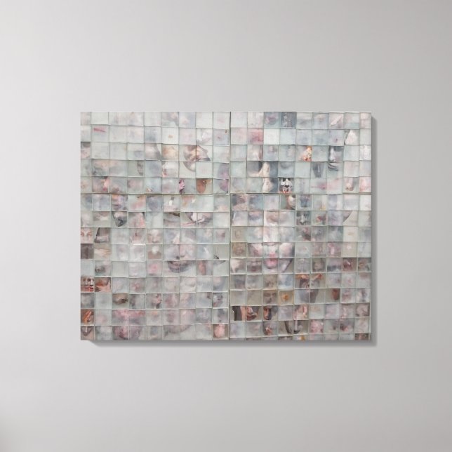 Mosaics art  canvas print (Front)