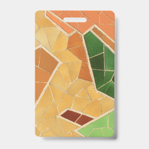 Mosaics decoration badge