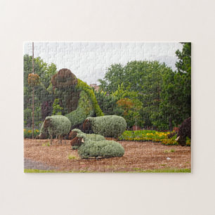 Mosaïcultures  Montreal. Jigsaw Puzzle