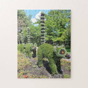 Mosaïcultures Montreal. Jigsaw Puzzle