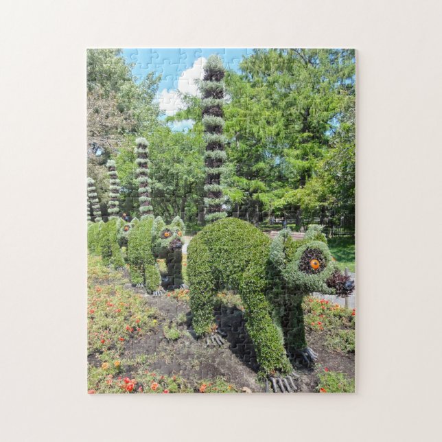 Mosaïcultures Montreal. Jigsaw Puzzle (Vertical)