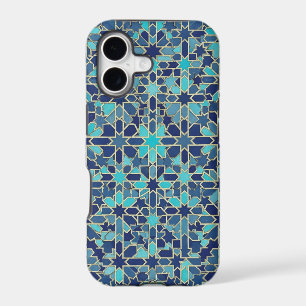 mosaïque bleue