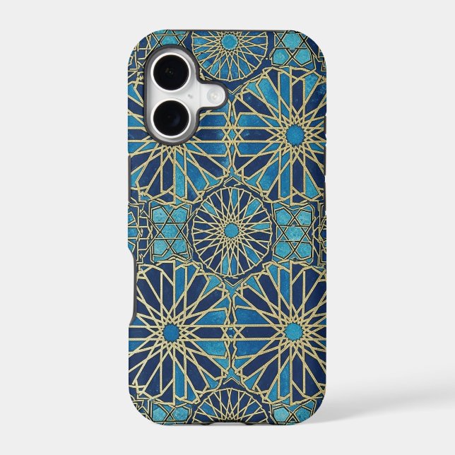 mosaïque bleue (Verso)