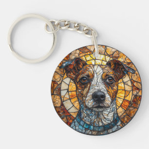 Mosaïque colorée Jack Russell Terrier Chien