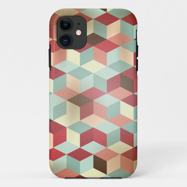 Mosaïque, coque iphone (Dos)