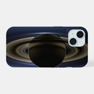 Mosaïque Du Système Saturne Rétro-Éclairé Par Le S