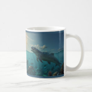 Mosasaures bronzants (Dinosaure Art) Mug