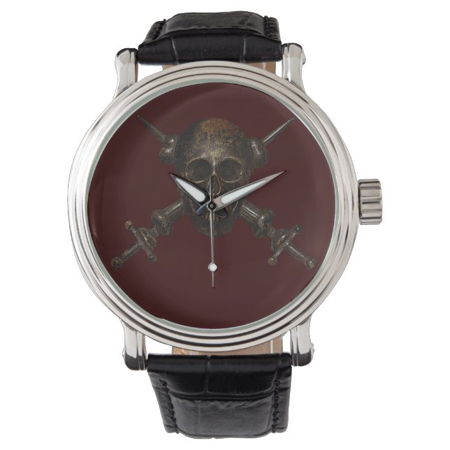 Moschettieri del Duce Cap Badge Watch (Front)