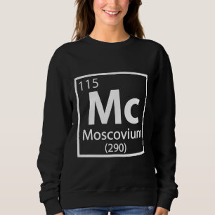 Moscovium - Russian Science Periodic Table Sweatshirt